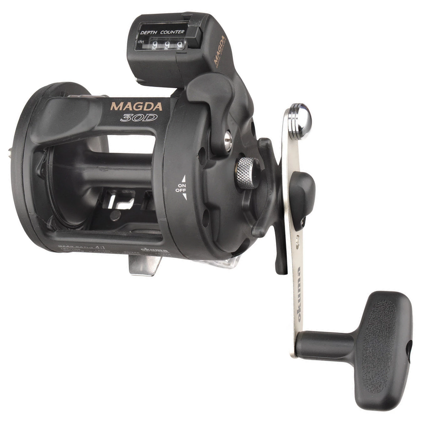 Coupon 😍 Okuma Magda Counter 30 Baitcasting Reel (Incl. Okuma Platinum 0.45 mm line.) 👍